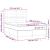 Pat box spring cu saltea, crem, 140x200 cm, piele ecologică GartenMobel Dekor