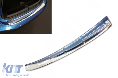 Protector de bara spate Avisa potrivit pentru BMW X1 F48 cu pachet M 2015-2022, crom Performance AutoTuning