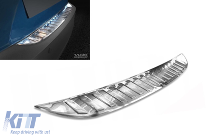 Protector pentru bara spate Avisa potrivit pentru Mazda CX-3 2015-2018, după 2018, crom Performance AutoTuning