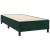 Pat box spring cu saltea, verde închis, 90x190 cm, catifea GartenMobel Dekor