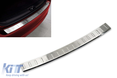 Protector pentru bara spate Avisa potrivit pentru Hyundai Santa Fe 2010-2012, crom Performance AutoTuning