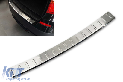 Protector de bara spate Avisa potrivit pentru BMW X3 F25, M-Sport 2010-2014, crom Performance AutoTuning