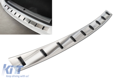 Protector Avisa întărit, potrivit pentru bara de protecție spate pentru Audi A4 B9 Avant, A4 S-line 2015-2019, după 2019, crom Performance AutoTuning