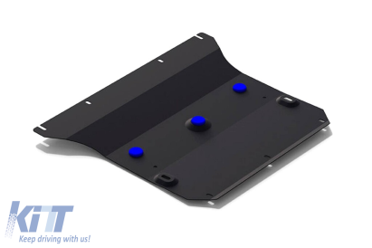 Placă metalică Rival sub motor, potrivită pentru Mercedes C-Class W203 2000-2007 Performance AutoTuning