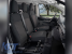 Tapițerie Kegel Tailor Made potrivită pentru două scaune din față 1+1 pe Ford Transit Custom, Volkswagen T7 după 2024, neagră cu gri Performance AutoTuning
