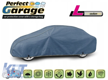 Husa Kegel seria Perfect dimensiune L albastră potrivită pentru Sedan Performance AutoTuning