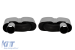 Tip 65 de terminații de eșapament potrivite pentru Mercedes S-Class W221 2005-2013, E-Class W211 2002-2008, W212 2009-2016, CL C216 2006-2014, ML W164 2005-2011 Performance AutoTuning