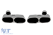 Tip 65 de terminații de eșapament potrivite pentru Mercedes S-Class W221 2005-2013, E-Class W211 2002-2008, W212 2009-2016, CL C216 2006-2014, ML W164 2005-2011 Performance AutoTuning