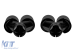 Set de ieșiri de evacuare negre potrivite pentru BMW Seria 5 F10, F11 2010-2017, stânga și dreapta, model 1 Performance AutoTuning
