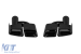 Set de capace de evacuare negre tip AMG, potrivite pentru Mercedes C-Class W204 2011-2014, E-Class W212 2006-2013, S-Class W221 2005-2013, CLS C218 2010-2018, stânga și dreapta Performance AutoTuning