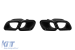 Capace de evacuare AMG negre tip C63 potrivite pentru Mercedes Clasa C W205, C205, S205, A205, SL R232, GLC SUV X253, GLC Coupe C253, dupa 2019, Clasa C W206/S206 dupa 2021 Performance AutoTuning