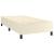 Pat box spring cu saltea, crem, 80x200 cm, piele ecologică GartenMobel Dekor