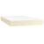 Pat box spring cu saltea, crem, 120x200 cm, piele ecologică GartenMobel Dekor
