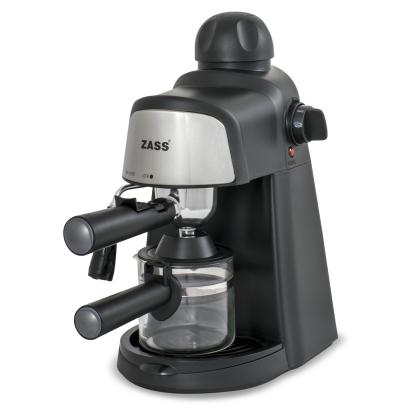 Espressor manual Zass ZEM 05 negru, 800 W, 2-4 cești