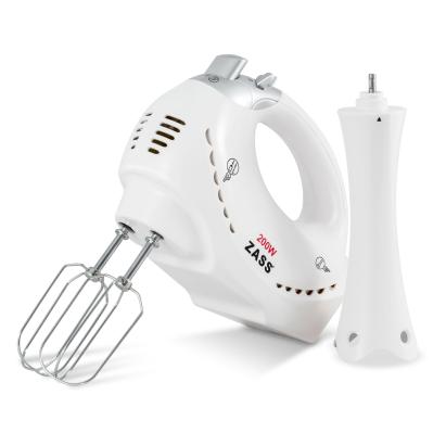 Mixer de mână cu tocător Zass ZHM 05 B, 200 W, 5 viteze, funcție Turbo