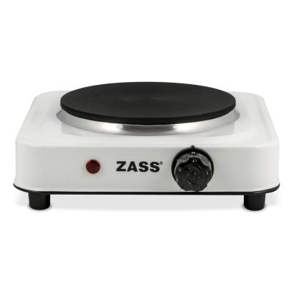 Plită electrică Zass ZHP 04 A, 1000 W, disc din fontă 155 mm, termostat reglabil
