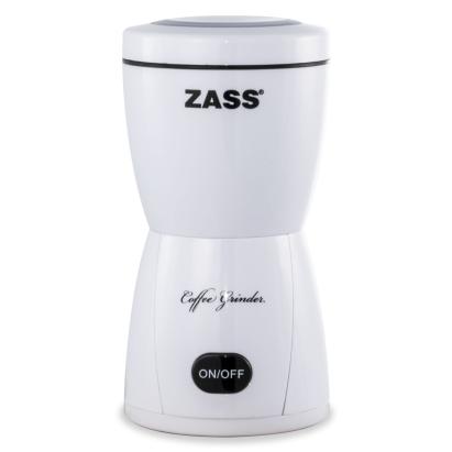 Râșniță de cafea Zass ZCG 05 alb, 150 W, capacitate 80 g