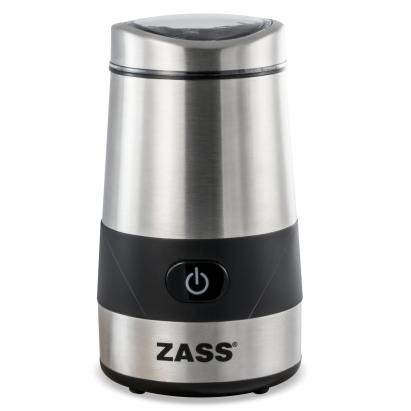 Rasnita de cafea electrica ZASS ZCG 07 din inox, 200 W, 60 g