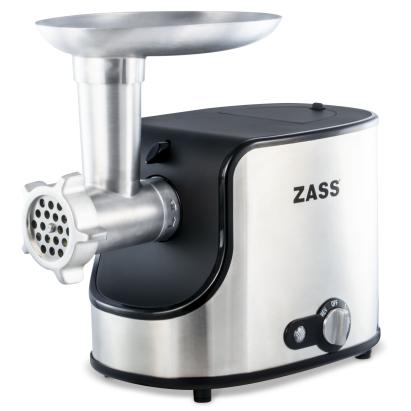 Masina de tocat carne ZASS ZMG 06, 1600 W, 3 discuri inox