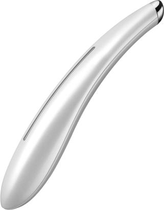 Aparat de masaj facial Trisa Facial Massager cu cap încălzit, argintiu