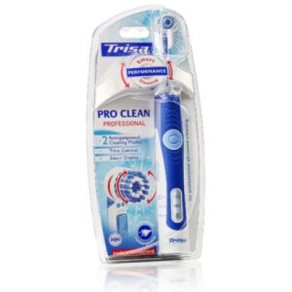 Periuță de dinți electrică Trisa Pro Clean Professional cu 2 capete