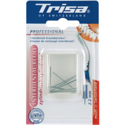 Rezerve periuțe interdentare cilindrice Trisa 2,2 mm, 10 bucăți