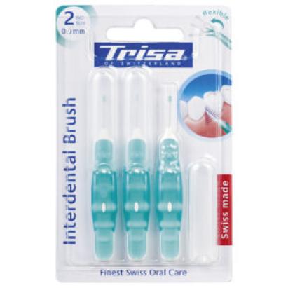 Periuță interdentară manuală Trisa ISO 2, 0,9 mm, pentru curățare precisă