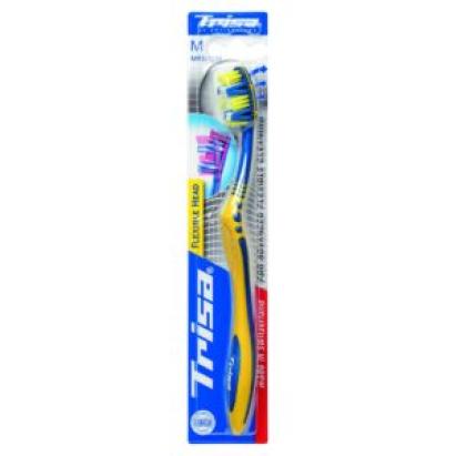 Periuță de dinți manuală Trisa Flexible Head3 Medium, cap flexibil