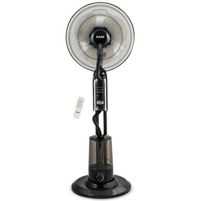 Ventilator cu pulverizare apă și telecomandă Zass ZMF 02, negru