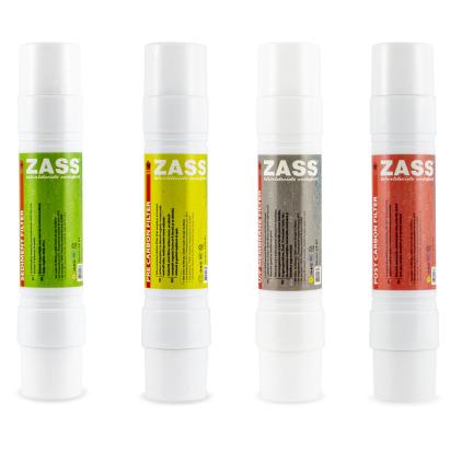 Set 4 filtre apă ZASS WFRS 01 pentru purificare și gust natural