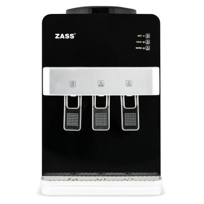 Dozator apă de birou cu compresor ZASS ZTWD 14C, rece/caldă/ambient