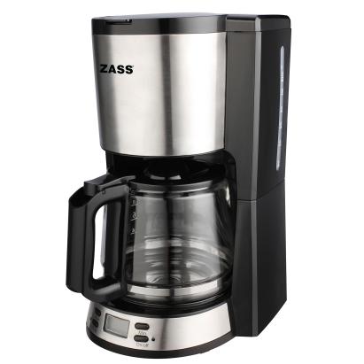 Cafetieră cu programator ZASS ZCM 04 T, 1,5 L, 10-12 cești