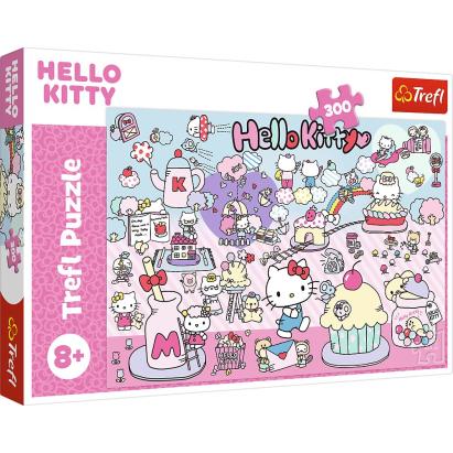 PUZZLE TREFL 300 DESCOPERA LUMEA LUI HELLO KITTY SuperHeroes ToysZone