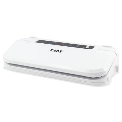 Aparat de vidat alimente Zass ZVS 03, 150W, alb, pentru pungi 30 cm