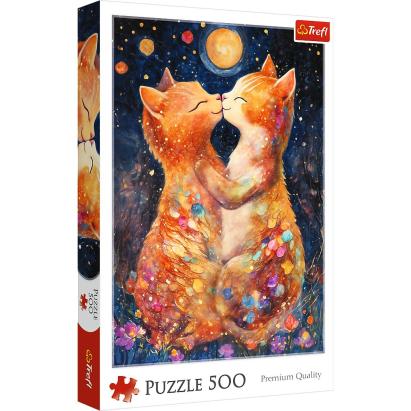 PUZZLE TREFL 500 SARUT IN LUMINA LUNII SuperHeroes ToysZone
