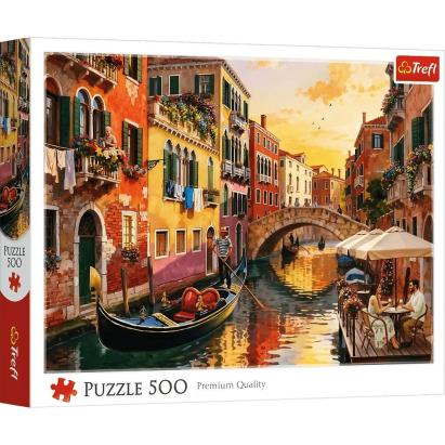 PUZZLE TREFL 500 VENETIA LA APUS DE SOARE SuperHeroes ToysZone