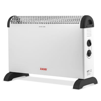 Convector electric ZASS ZKH 07, 1800W, termostat reglabil, alb