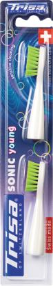 Set 2 rezerve pentru periuta electrica Trisa Sonic Advanced Young 689548