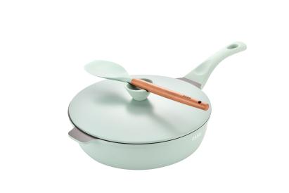 Set tigaie multifunctionala 4 piese din aluminiu turnat ZASS Verde