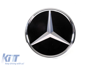 Emblemă pentru grila frontală potrivită pentru Mercedes 190mm Performance AutoTuning