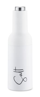 Râșniță electrică pentru sare Trisa Pure Elegance, ceramică, albă, 84 g