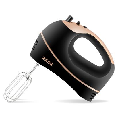 Mixer de mână ZASS ZHM 20 Rose Gold, 300W, 5 viteze și Turbo