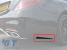 Laterală dreaptă potrivită pentru difuzor AMG S63, S65 pe Mercedes S-Class W222 2017-2020 Performance AutoTuning