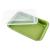 Tava de copt dreptunghiulara cu capac ZASS Gourmet, 36x23 cm, verde