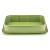Tavă de copt dreptunghiulară cu bază detașabilă Zass Gourmet 39x28x8 cm, verde