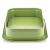 Tavă de copt dreptunghiulară cu bază detașabilă Zass Gourmet 39x28x8 cm, verde