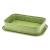 Tavă de copt dreptunghiulară cu bază detașabilă Zass Gourmet 39x28x8 cm, verde