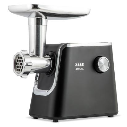 Masina de tocat carne ZASS ZMG 11, 1800W, cu accesorii pentru carnati si legume