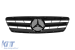 Grilă crom/neagră potrivită pentru Mercedes C-Class W203 2000-2007 Performance AutoTuning