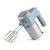 Mixer de mana Zass ZHM 15 Faded Denim, 400W, 5 viteze, Turbo